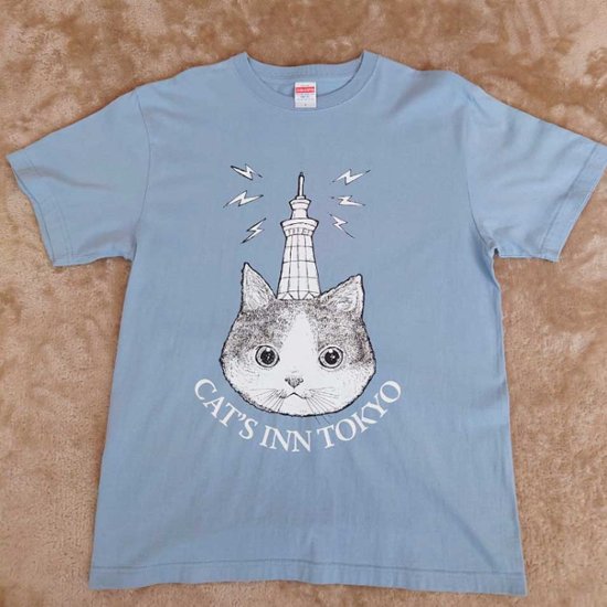 CAT'S INN TOKYOオリジナル ロゴ半袖Tシャツ画像