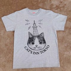 CAT'S INN TOKYOオリジナル ロゴ半袖Tシャツ画像