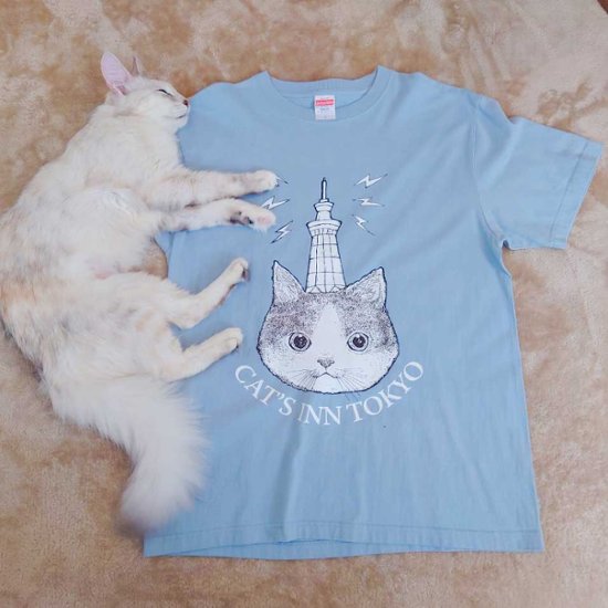 CAT'S INN TOKYOオリジナル ロゴ半袖Tシャツ画像