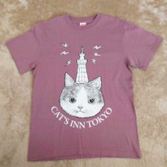 CAT'S INN TOKYOオリジナル ロゴ半袖Tシャツ画像