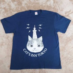 CAT'S INN TOKYOオリジナル ロゴ半袖Tシャツ画像