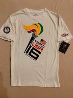 ポロ ラルフローレン 2016年 リオ オリンピック 五輪 アメリカ チーム Tシャツの画像