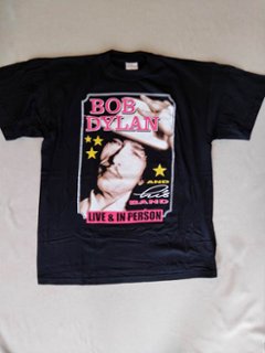 ボブ・ディラン Bob Dylan Tシャツ ブラック XL（USED品）の画像