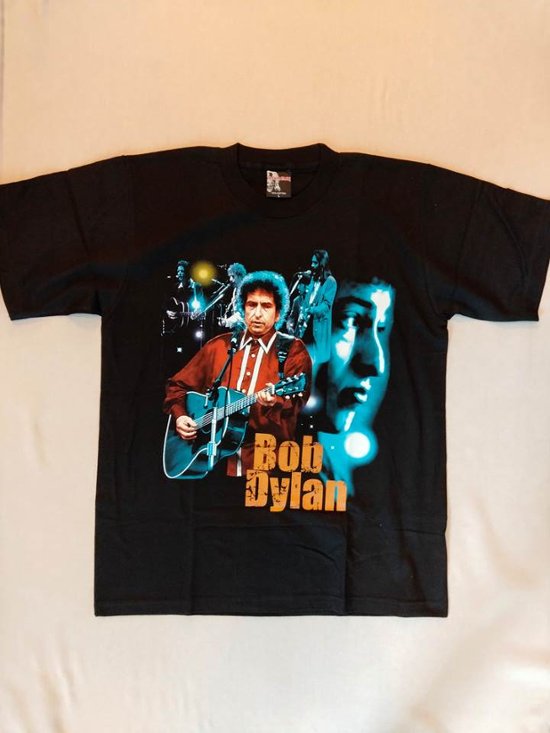 ボブ・ディラン Bob Dylan Tシャツ ブラック L（USED品）画像