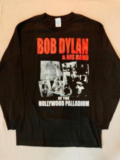 ボブ・ディラン Bob Dylan 長袖 Tシャツ ロンT 2009 ハリウッド 公演（USED品）の画像