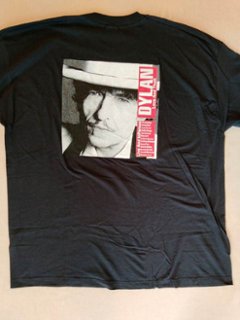 ボブ・ディラン Bob Dylan Tシャツ ブラック Love and Theft ラブ アンド セフト（USED品）画像