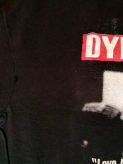 ボブ・ディラン Bob Dylan Tシャツ ブラック Love and Theft ラブ アンド セフト（USED品）画像