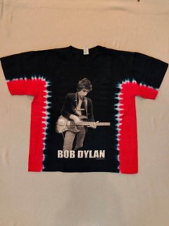 ボブ・ディラン Bob Dylan Tシャツ タイダイ 絞り染め M（USED品）の画像