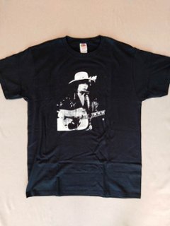 ボブ・ディラン Bob Dylan Tシャツ ローリング・サンダー・レビュー L ブラック（USED品）の画像