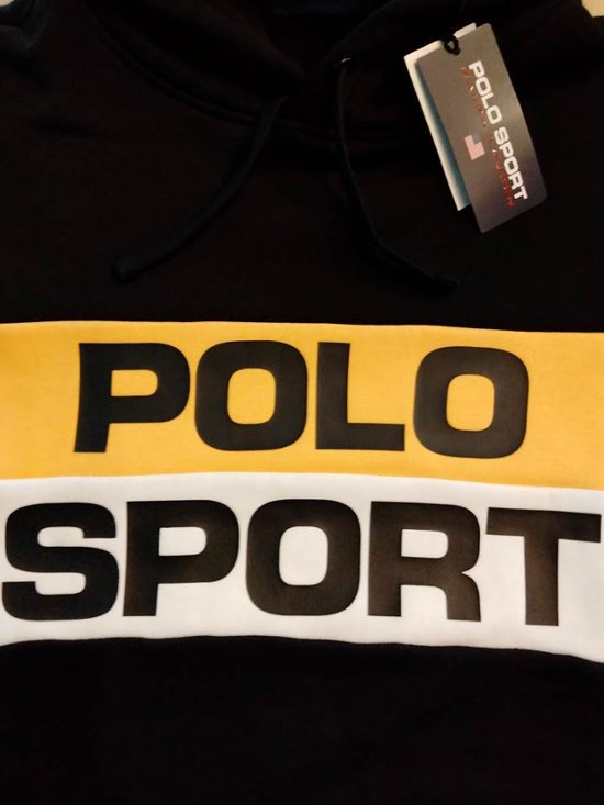 ポロスポーツ ラルフローレン スウェット パーカ ブラック Polo Sport画像