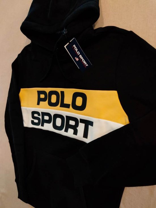 ポロスポーツ ラルフローレン スウェット パーカ ブラック Polo Sport画像