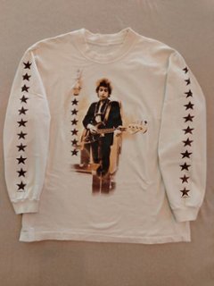 ボブ・ディラン Bob Dylan 長袖 Tシャツ 公式 オフィシャル（USED品）の画像