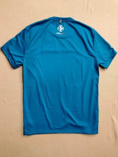 RLX アールエルエックス Ralph Lauren ラルフローレン 2015 USオープンテニス Tシャツ ブルー画像