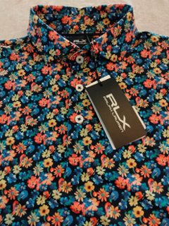 RLX ラルフローレン ポロシャツ 花柄画像
