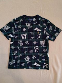 ポロ ラルフローレン Tシャツ ブラックウォッチの画像