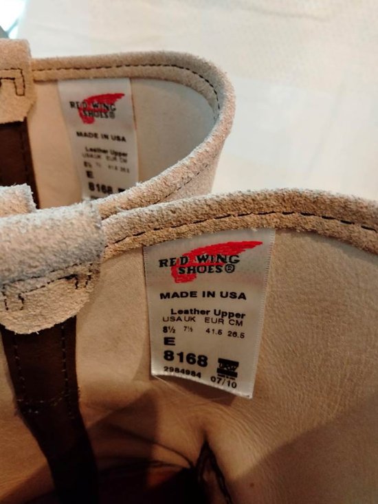 レッドウイング 8168 ペコスブーツ US8.5 E 26.5cm USED画像