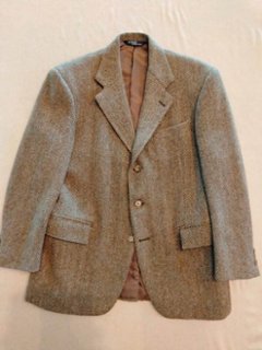 ポロ ラルフローレン ツイードジャケット USEDの画像