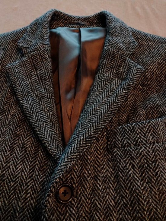 ハリスツイード ジャケット ヘリンボーン（USED品）画像