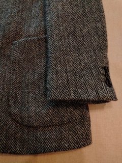 ハリスツイード ジャケット ヘリンボーン（USED品）画像