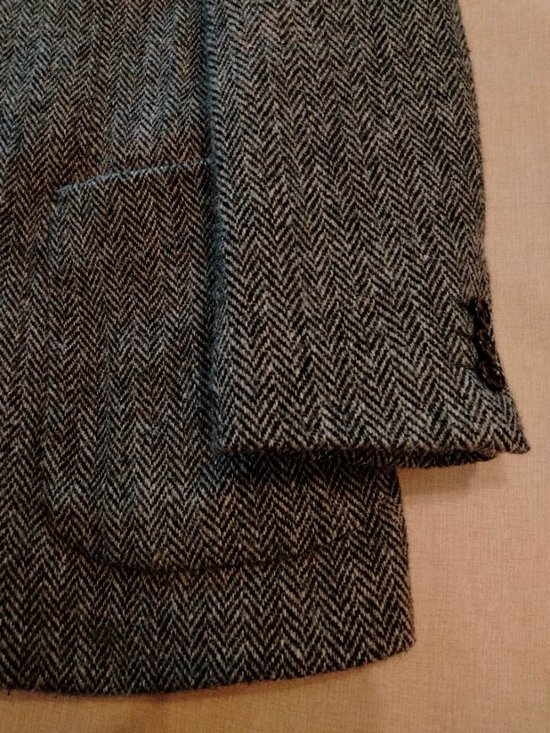 ハリスツイード ジャケット ヘリンボーン（USED品）画像
