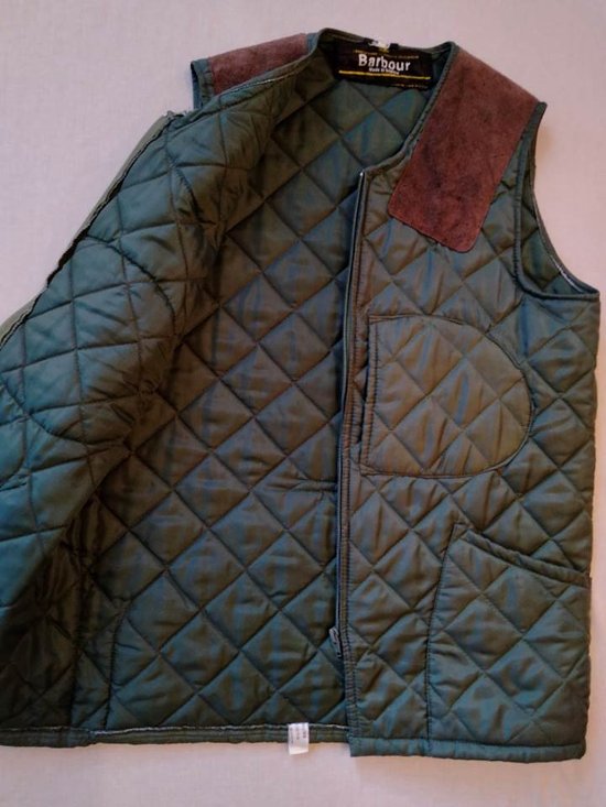バブアー 英国製 キルティングベスト barbour（USED品）画像