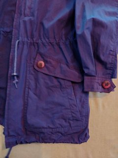 L.L.Bean フーデッド・ジャケット パープル  （USED品）画像