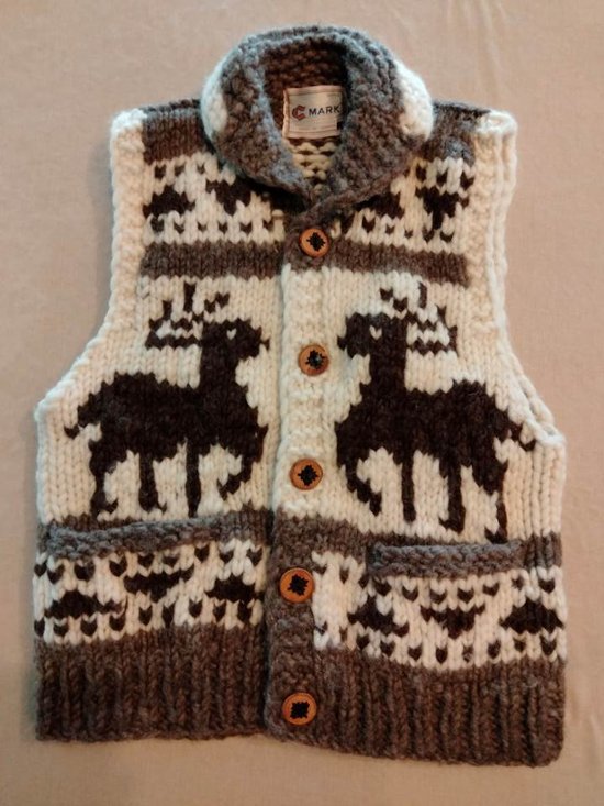 MARK カウチンベスト カナダ製 （USED品）画像