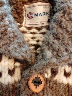 MARK カウチンベスト カナダ製 （USED品）画像