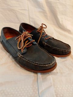 ポロ ラルフローレン モカシン ネイビー（USED品）の画像