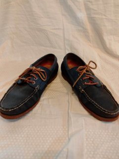 ポロ ラルフローレン モカシン ネイビー（USED品）画像