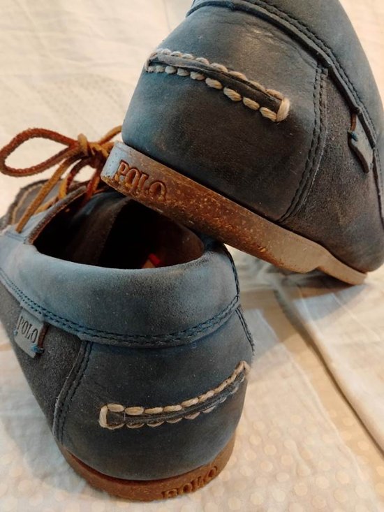 ポロ ラルフローレン モカシン ネイビー（USED品）画像