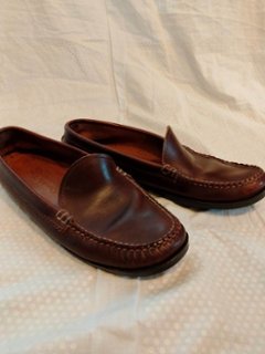 QUODDY TRAIL MOCCASIN 27cm USA製 モカシン（USED品）の画像