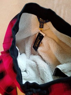 ポロ ラルフローレン シェルパ スウェットパンツ画像