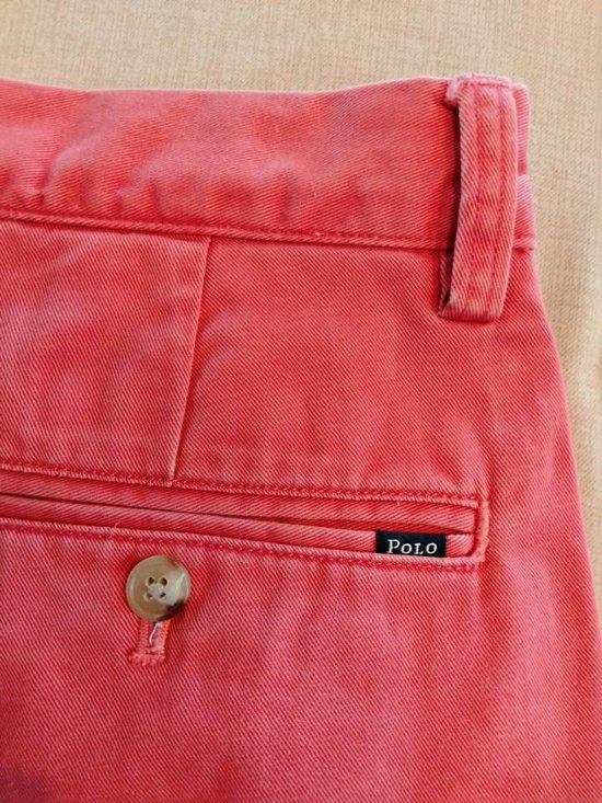 ポロ ラルフローレン チノパン ナンタケットレッド（USED)画像