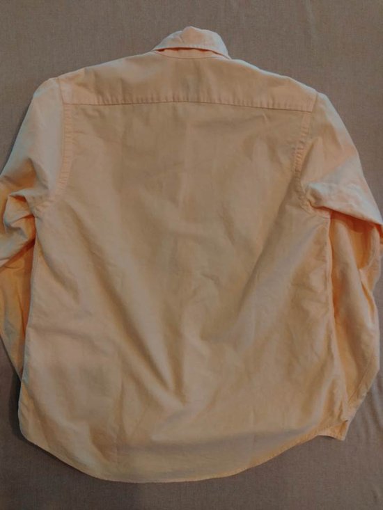 ブルックスブラザーズ シャツ USA製 ボタンダウンシャツ イエロー（USED品）画像