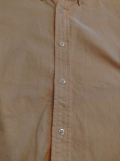 ブルックスブラザーズ シャツ USA製 ボタンダウンシャツ イエロー（USED品）画像