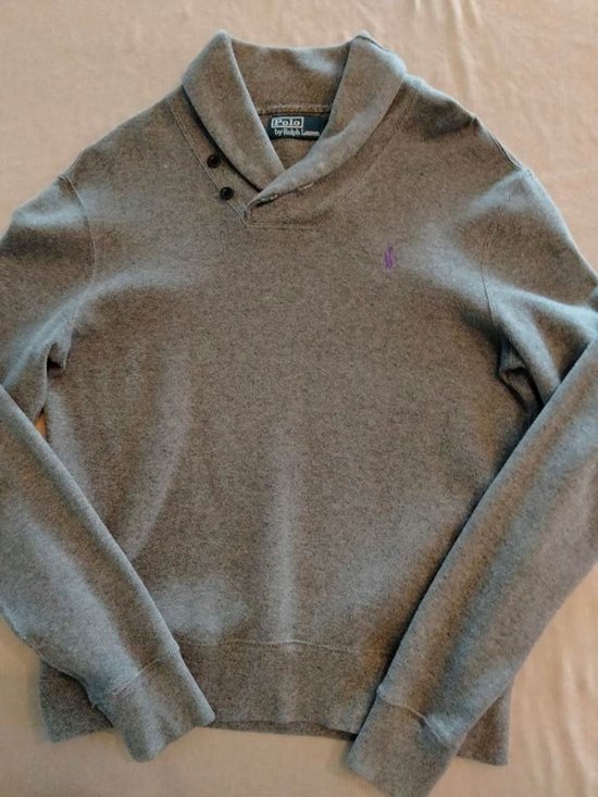 ポロ ラルフローレン スウェット シャツ グレー（USED品）画像