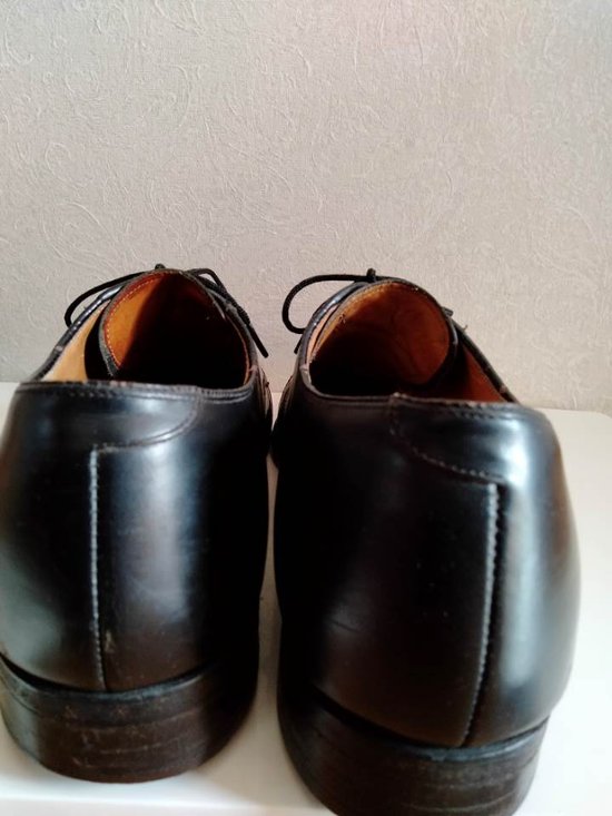 ジョンストン&マーフィー USA製 ストレートチップ レザー シューズ（USED品）画像