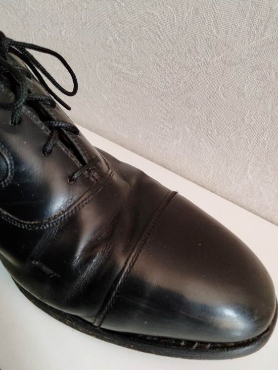 ジョンストン&マーフィー USA製 ストレートチップ レザー シューズ（USED品）画像