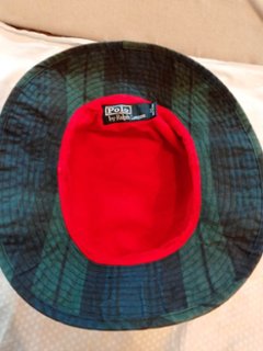ポロ ラルフローレン ハット ブラックウォッチ  （USED品）画像