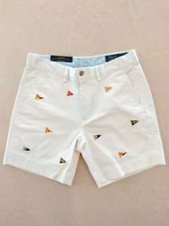 ポロ ラルフローレン ショーツ 総柄 刺繍の画像