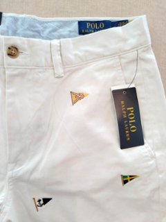 ポロ ラルフローレン ショーツ 総柄 刺繍画像