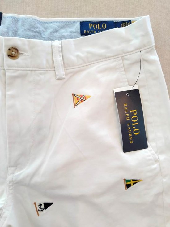 ポロ ラルフローレン ショーツ 総柄 刺繍画像