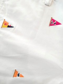 ポロ ラルフローレン ショーツ 総柄 刺繍画像