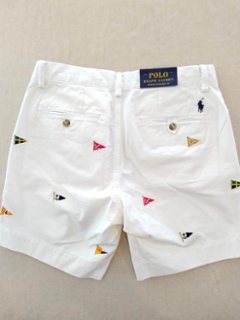 ポロ ラルフローレン ショーツ 総柄 刺繍画像