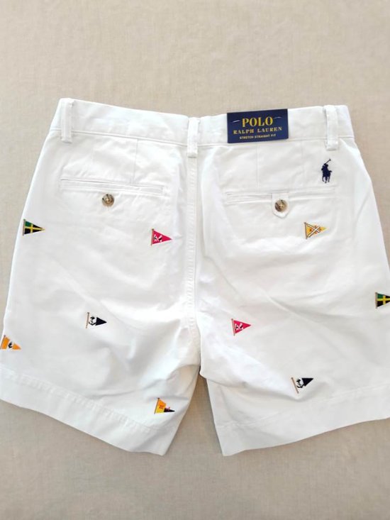 ポロ ラルフローレン ショーツ 総柄 刺繍画像