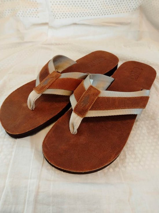 ポロ ラルフローレン レザーサンダル画像