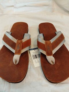 ポロ ラルフローレン レザーサンダル画像