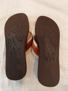 ポロ ラルフローレン レザーサンダル画像