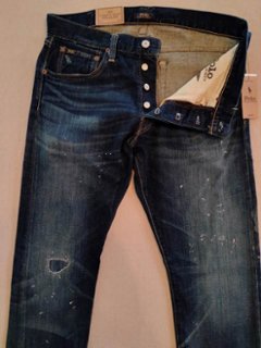 ポロ ラルフローレン VARICK SLIM STRAIGHT ジーンズ画像